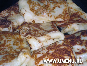 Сырные блины с грибной начинкой Сырные блины с грибной начинкой