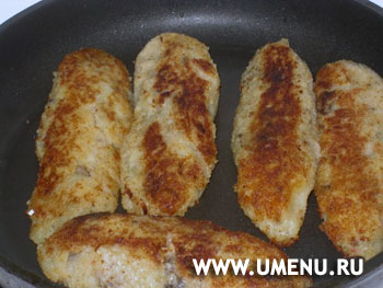 Картофельно-грибные котлеты