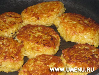 Драники луково-морковные Драники луково-морковные