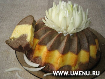Печеночно-сырный пирог Печеночно-сырный пирог