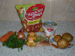 Суп грибной