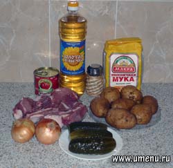 Азу из свинины