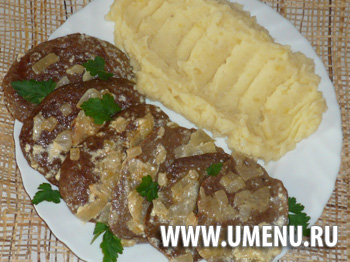 Оладьи из печени