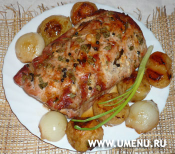 Мясо, запеченное куском