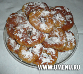 Творожные пончики
